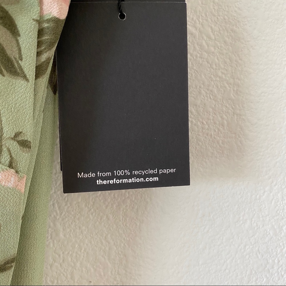 🎉2X HOST PICK 🎉REFORMATION Gwenyth Wrap dress - Picture 14 of 16